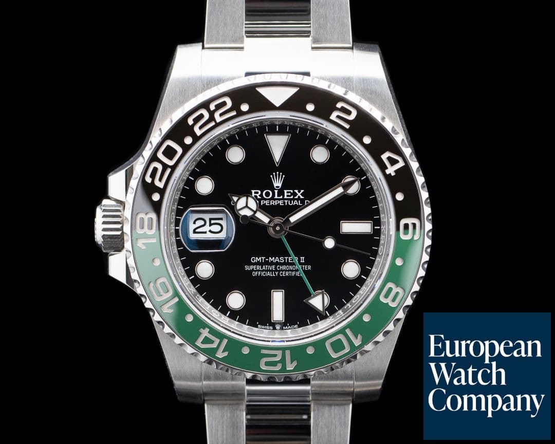 Image of Rolex 126720VTNR GMT-Master II Left-Handed SS Black Dial