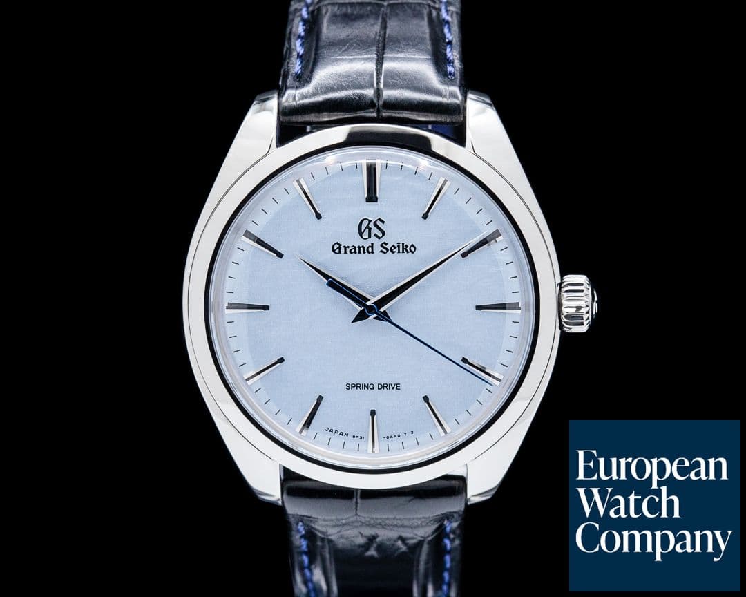 Image of Grand Seiko SBGY007 Elegance "Omiwatari" SS Ice Blue Dial