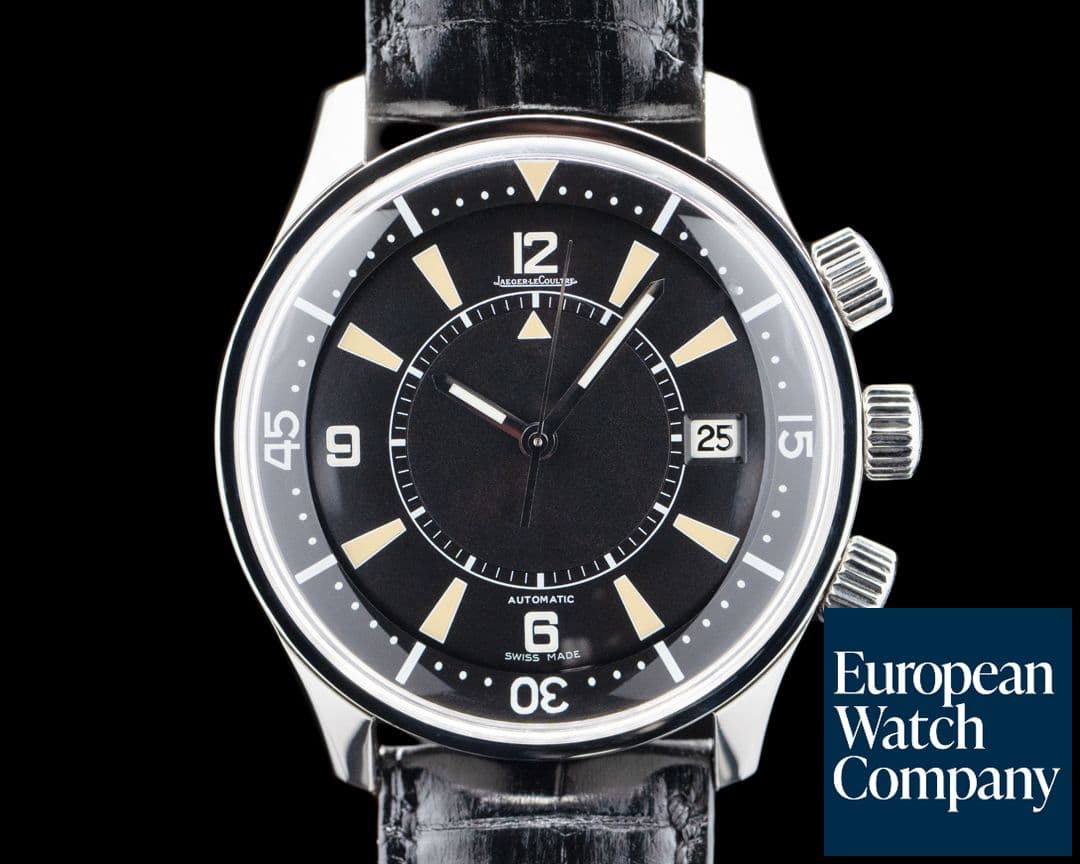 Image of Jaeger LeCoultre Q2008470 Memovox Polaris SS Black Dial LIMITED