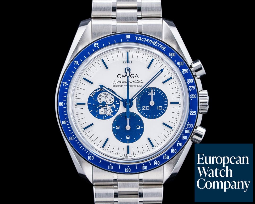 Image of Omega Speedmaster Professional Silver Snoopy Award SS Silver Dial