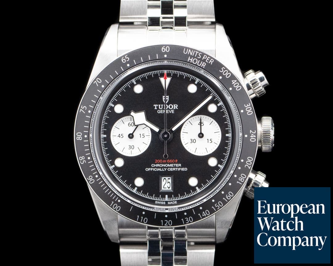 Image of Tudor 79360N Black Bay Chronograph SS Black Dial