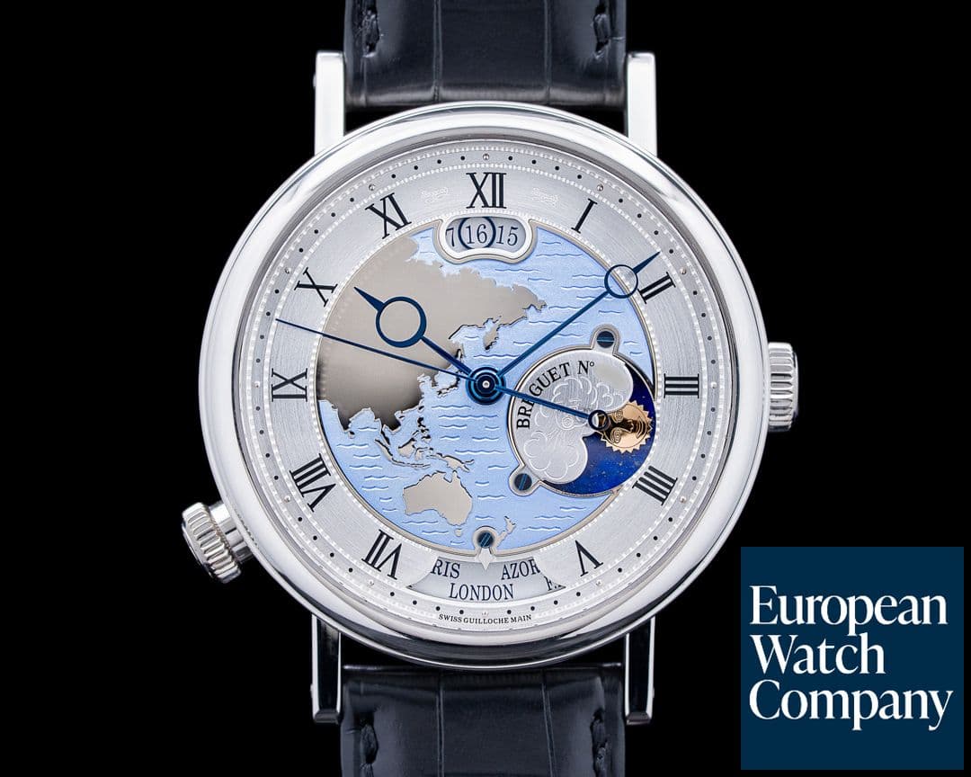 Image of Breguet 5717PT Classique Hora Mundi Platinum "ASIA"