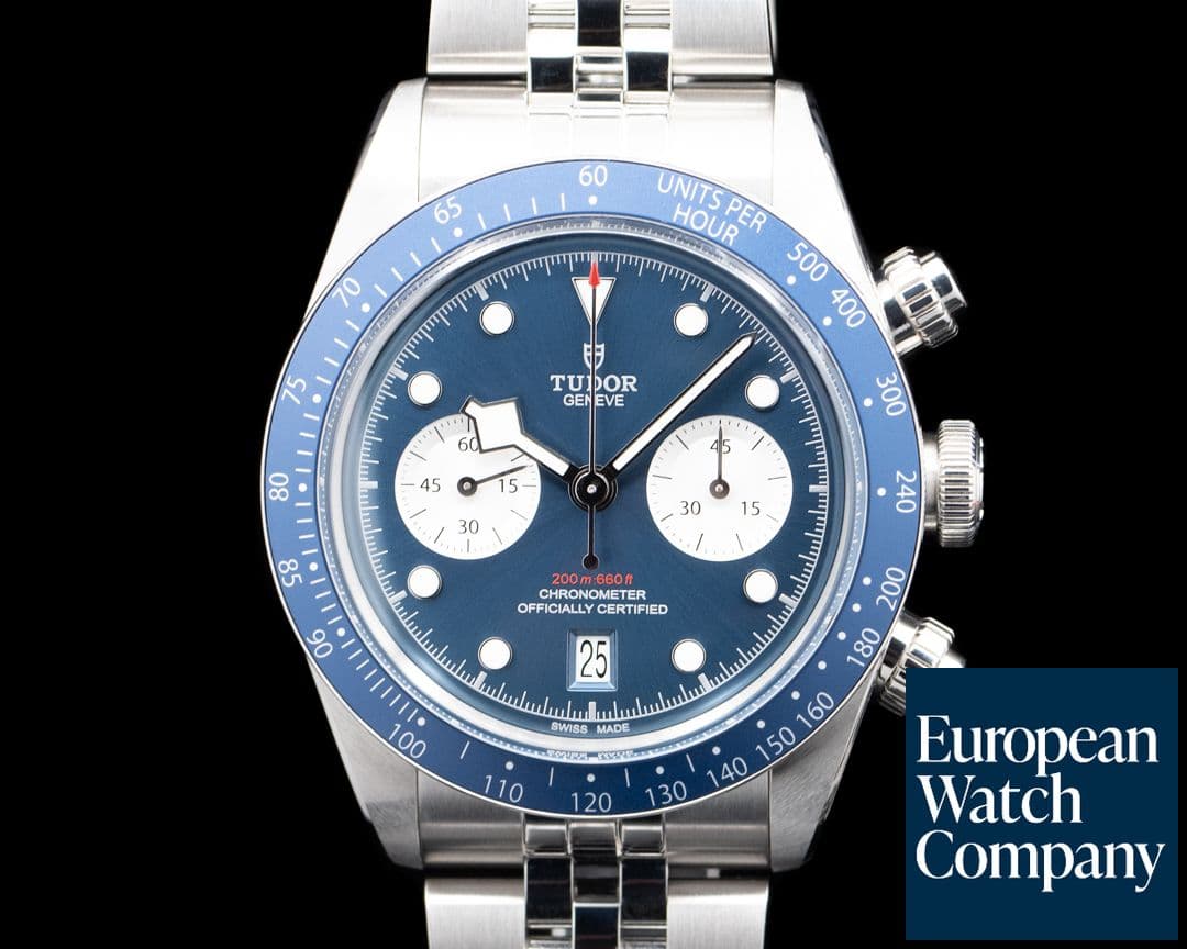 Image of Tudor 79360B Black Bay Chrono Blue SS Boutique Edition Blue Dial 2025