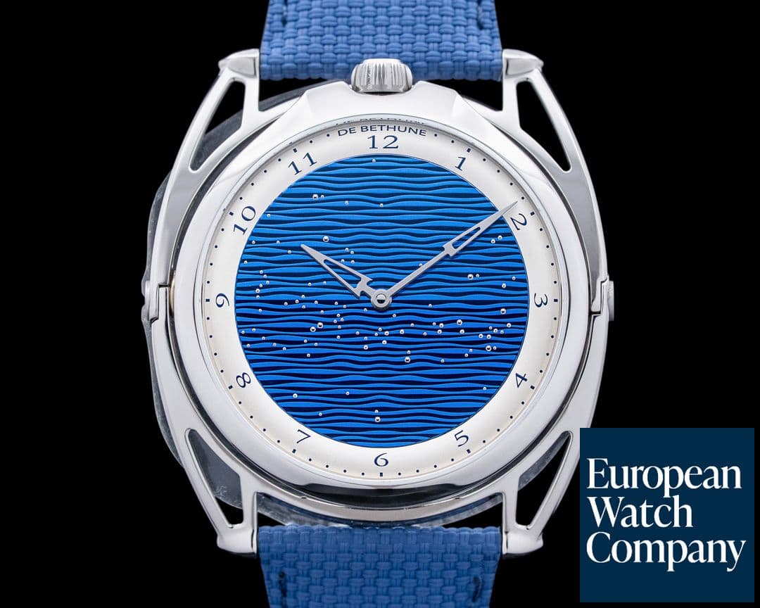 Image of De Bethune DB28xs Starry Seas Titanium Blue Dial UNWORN