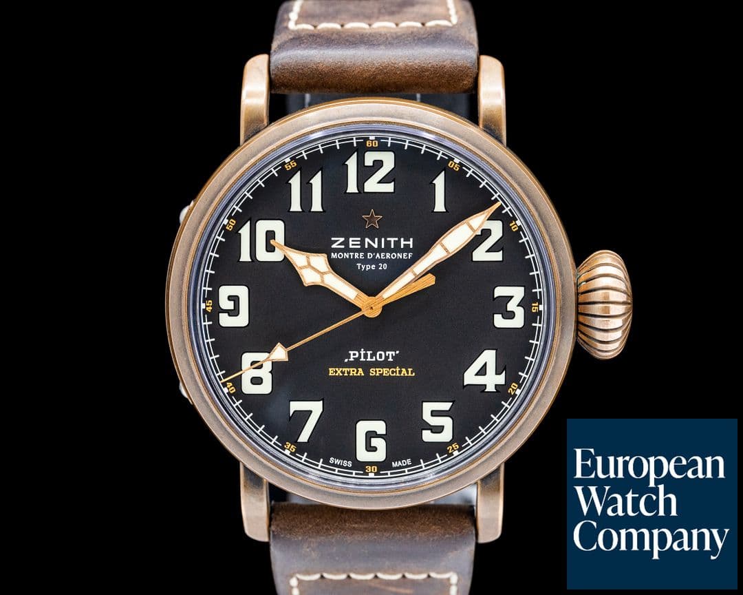 Image of Zenith Pilot Type 20 Extra Special Bronze Black Dial