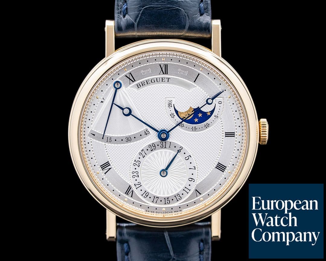 Image of Breguet 7137 Classique 18K Rose Gold Silver Dial