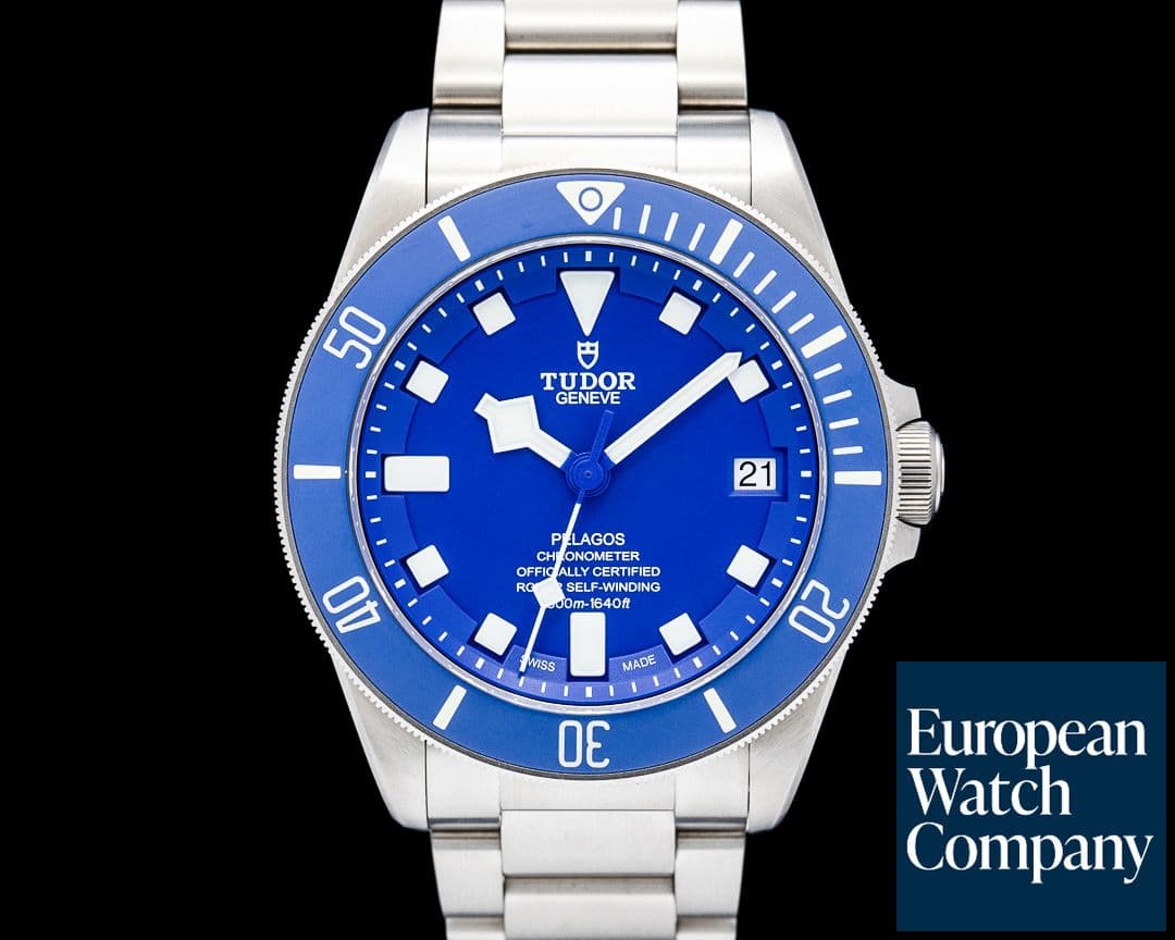 Image of Tudor 25600TB Pelagos Titanium Blue Dial