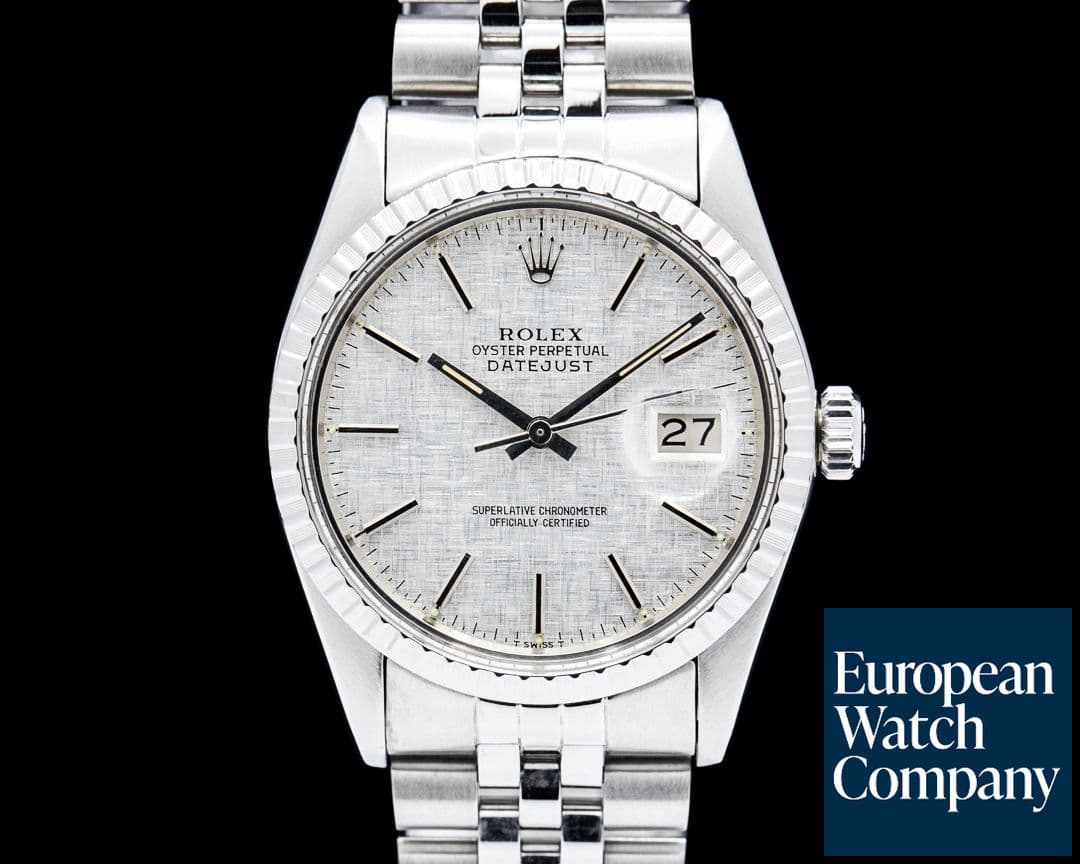 Image of Rolex 16030 Datejust Jubilee SS Silver Dial