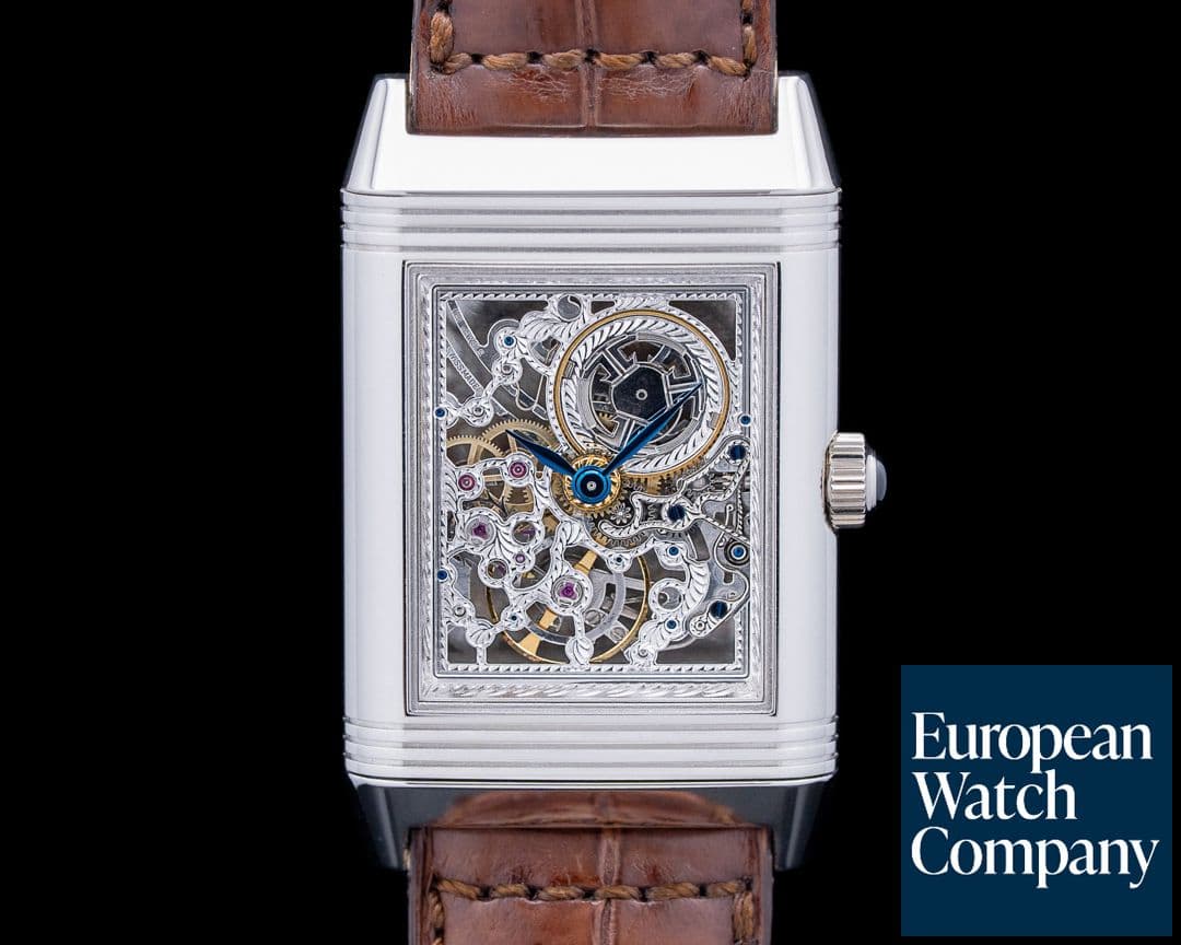 Image of Jaeger-LeCoultre Reverso Platinum Number One Skeleton Dial LIMITED