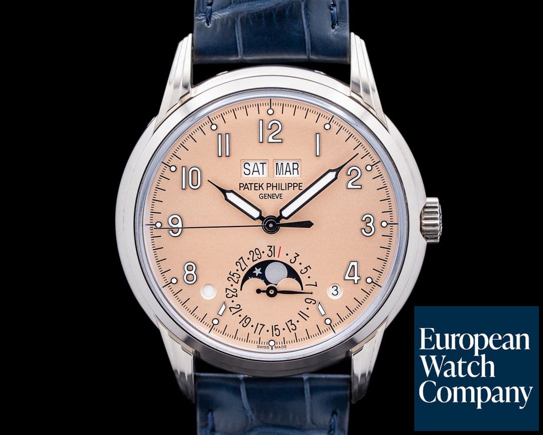 Image of Patek Philippe 5320G Grand Complications Perpetual Calendar 18K WG Salmon Dial