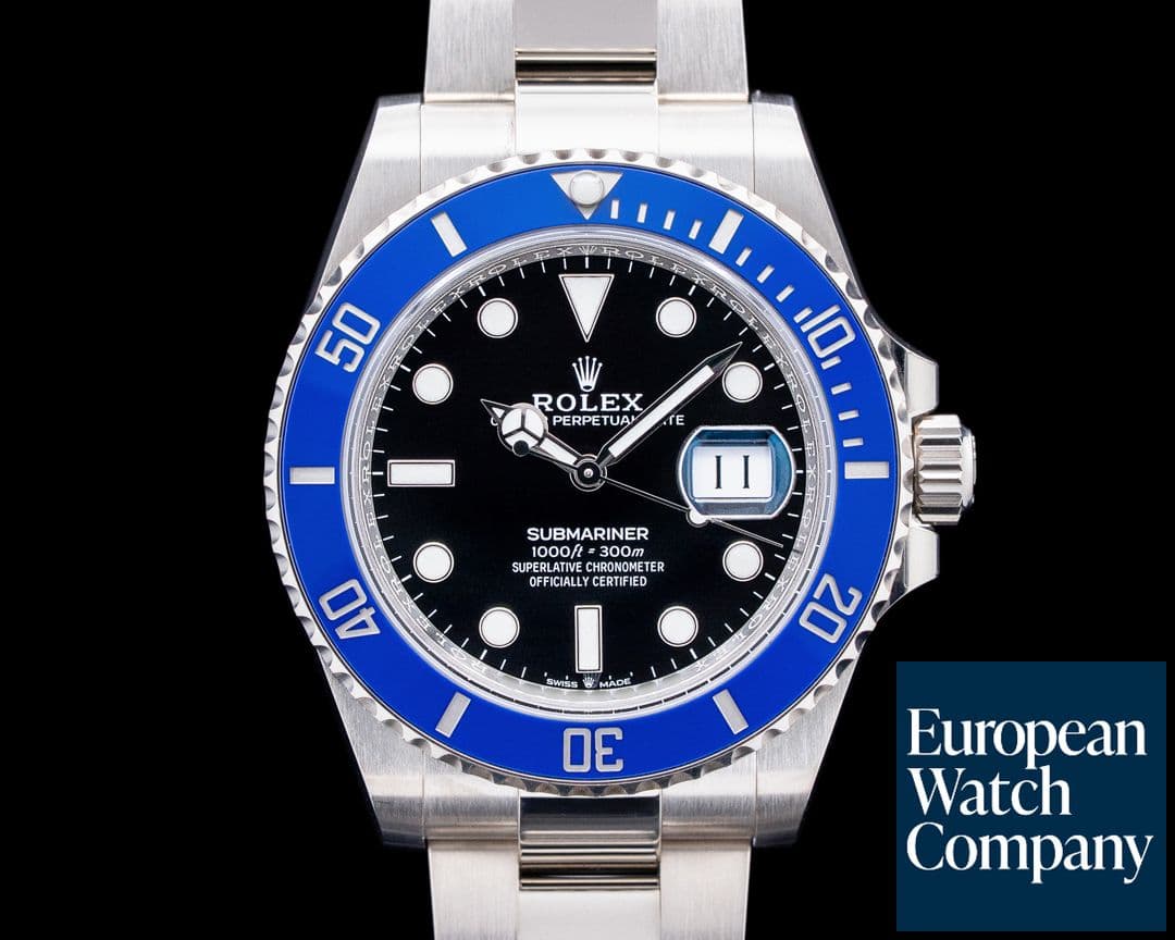 Image of Rolex 126619LB Submariner Date 18K White Gold Black Dial