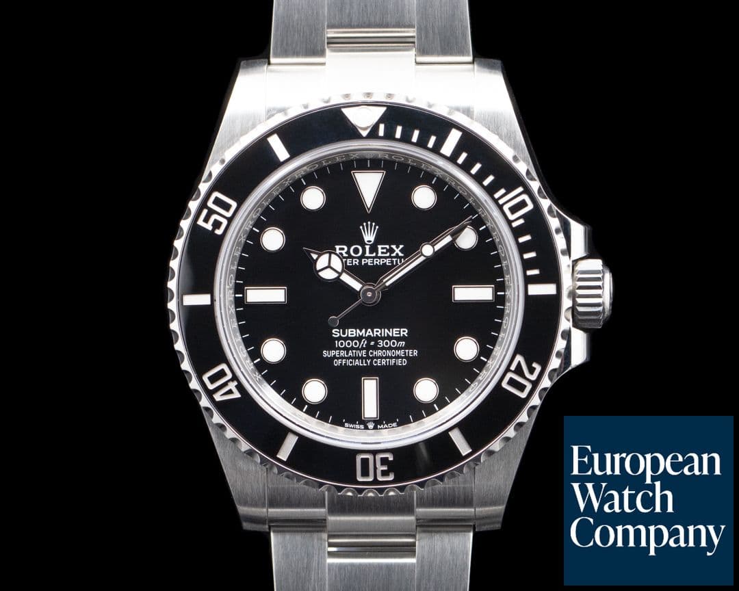 Image of Rolex 124060 Submariner No Date 41MM SS Black Dial