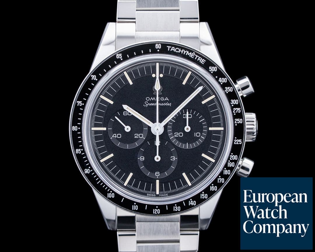 Image of Omega Speedmaster "Ed White" SS Black Dial