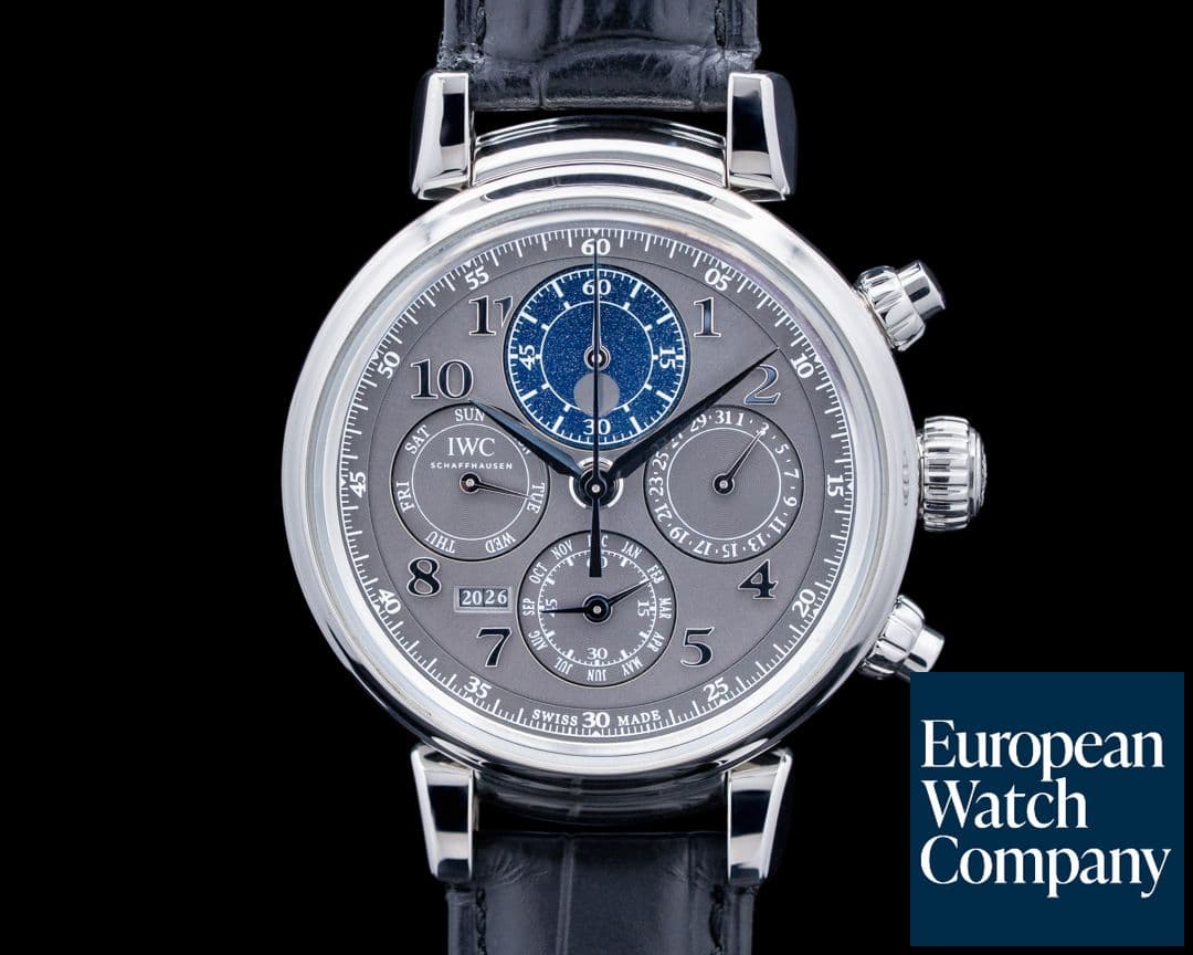Image of IWC IW392103 Da Vinci Perpetual Calendar Chronograph SS Gray Dial