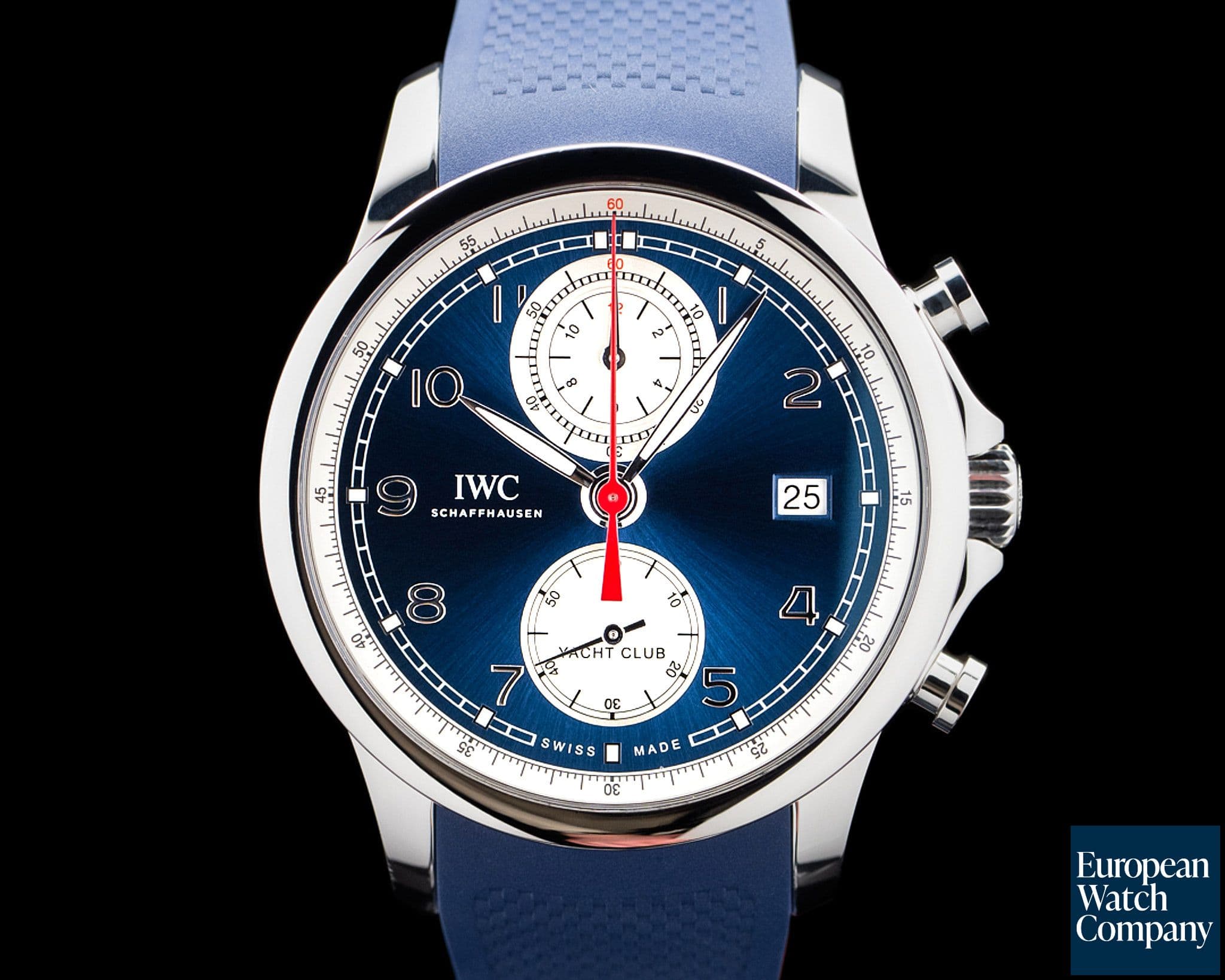 Image of IWC IW390507 Portugieser Yacht Club Flyback SS Blue Dial
