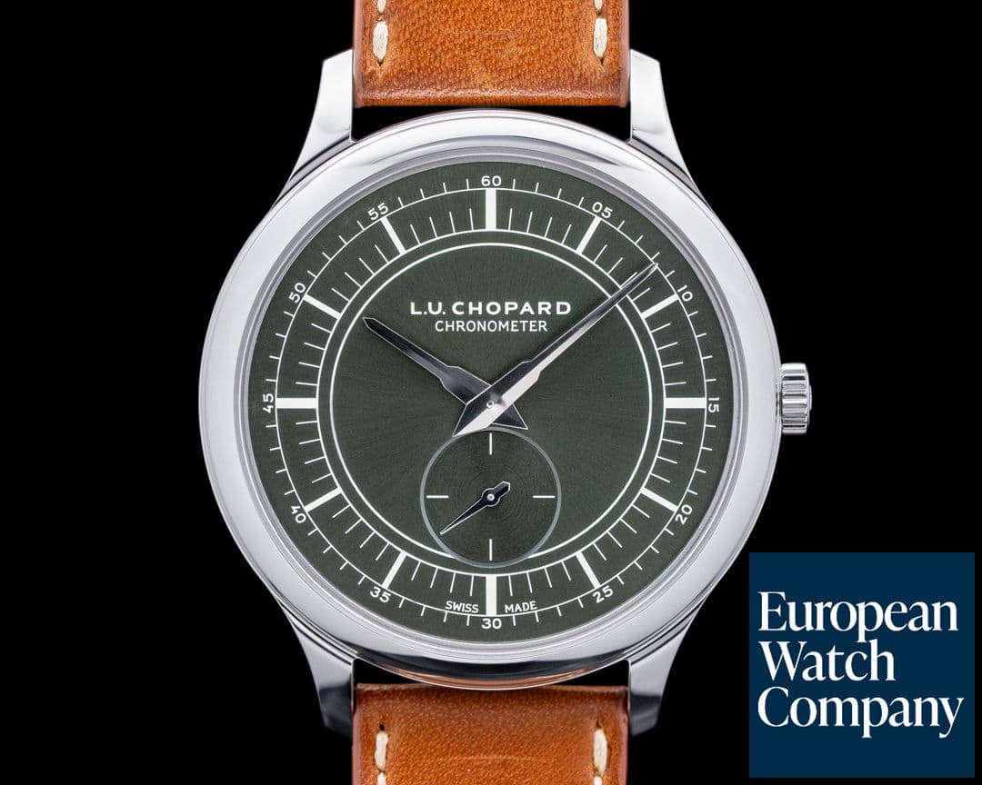 Image of Chopard 168629 L.U.C XP SS Forest Green Dial