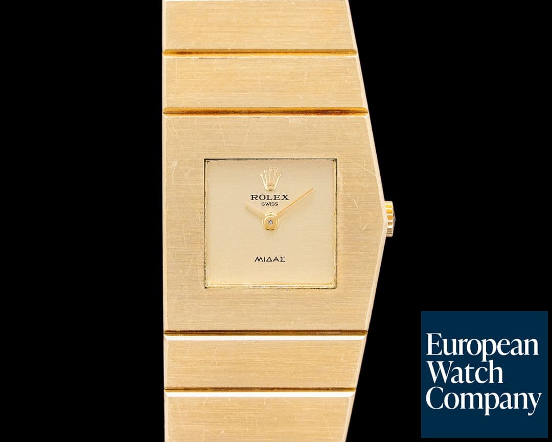 Image of Rolex 4313 Queen Midas 18K Yellow Gold Champagne Dial Circa. 1970