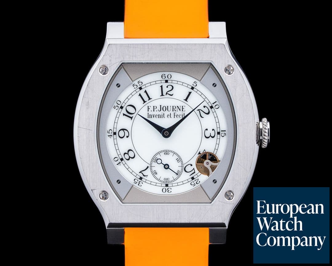 Image of F. P. Journe Elegante 48MM ELHT Titanium White Dial