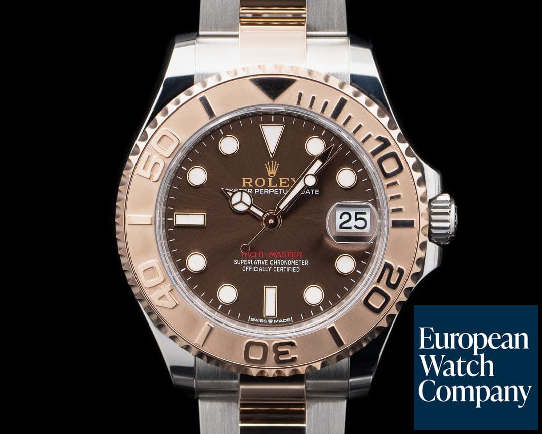 Image of Rolex 268621 Yacht-Master 37MM 18K Everose Brown Chocolate Dial 2025