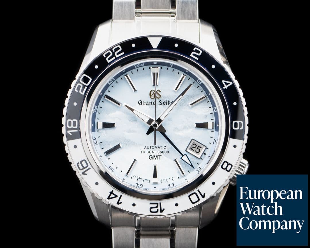 Image of Grand Seiko SBGJ275 Sport Collection Hi-Beat 36000 GMT SS Blue Dial