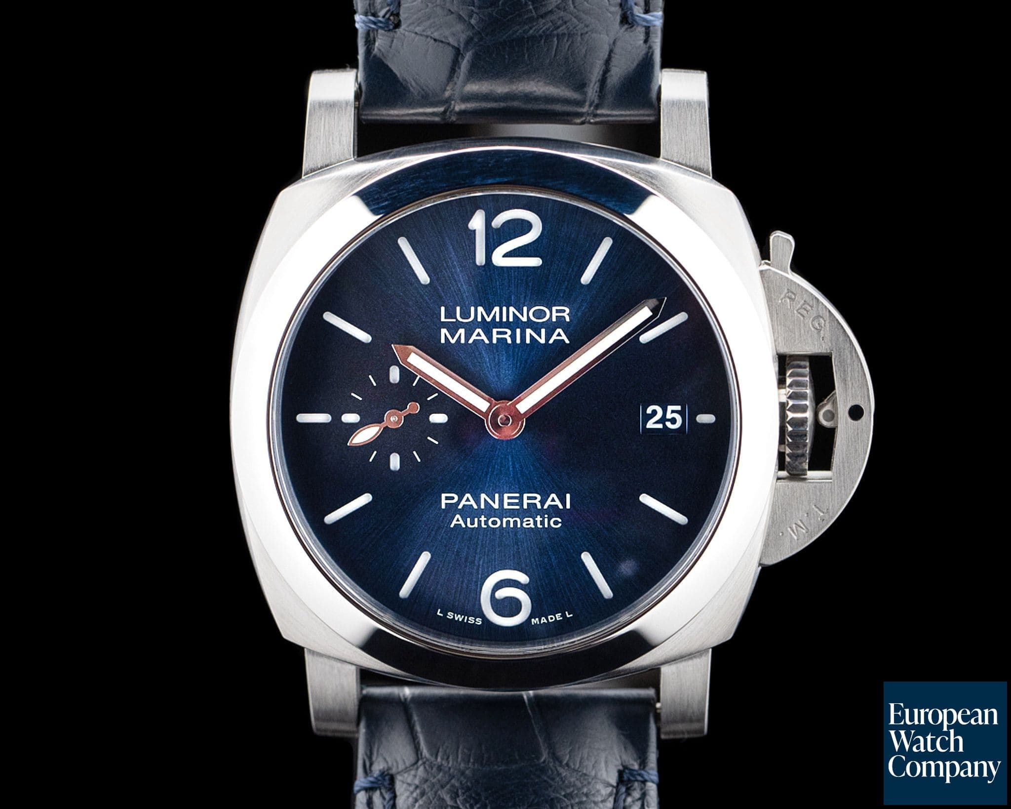 Image of Panerai PAM01370 Luminor Marina Quaranta SS Blue Dial 2025