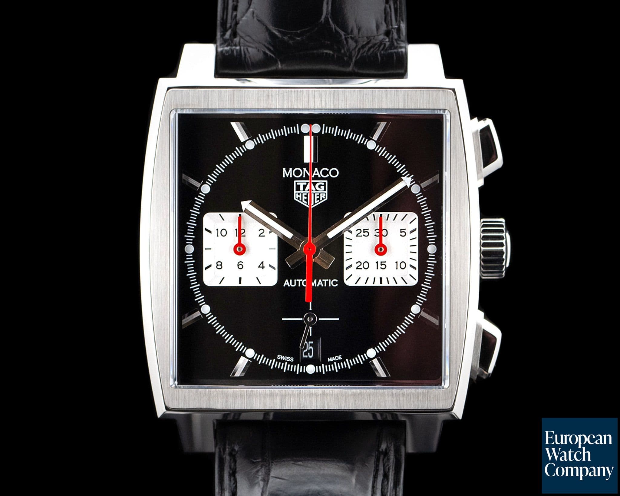 Image of TAG Heuer Monaco Calibre 12 Boutique Edition SS Gray Dial