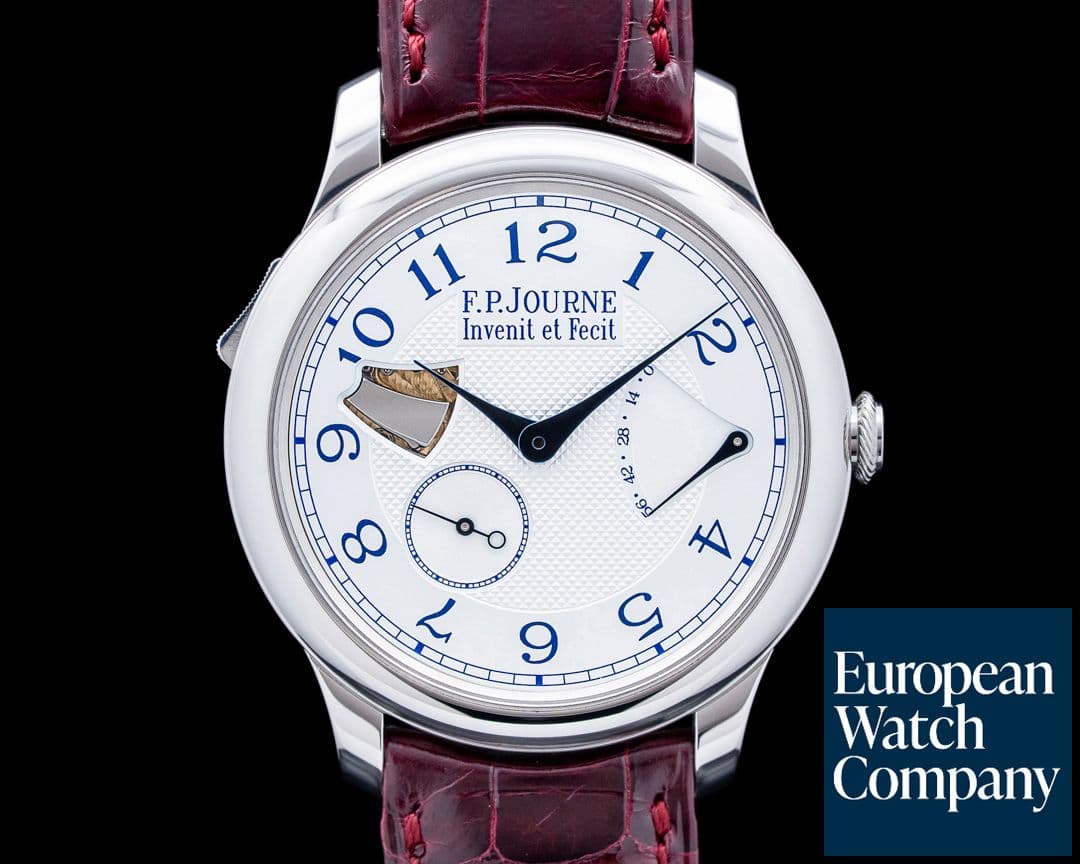 Image of F.P. Journe RM Repetition Souveraine SS Silver Guilloche Dial