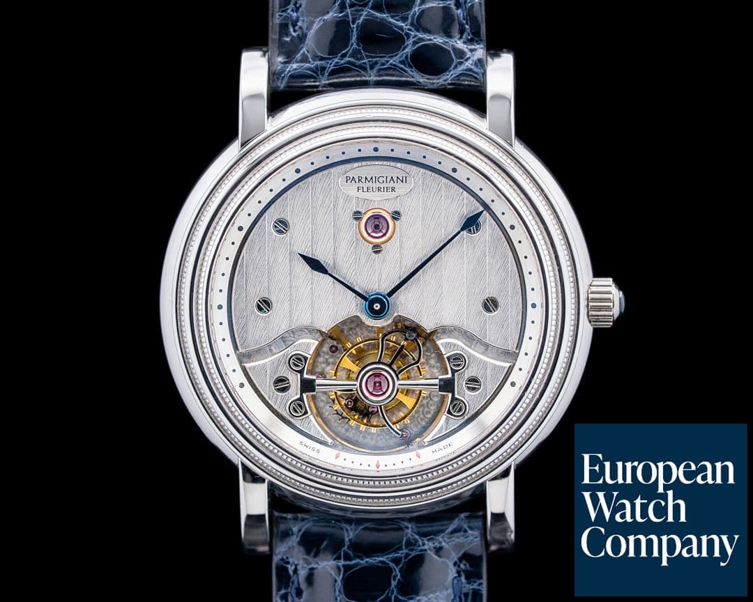 Image of Parmigiani PF000384 Toric Tourbillon Platinum Silver Dial