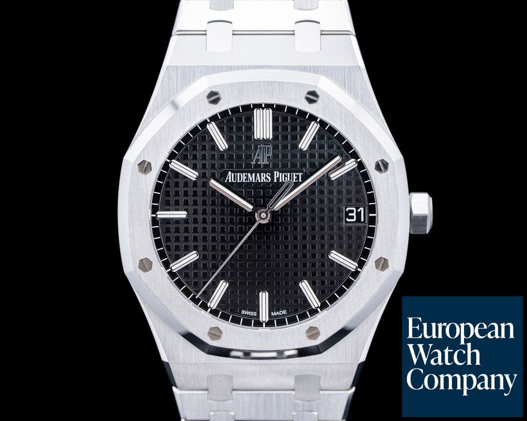 Image of Audemars Piguet 15500ST Royal Oak 41MM SS Black Dial
