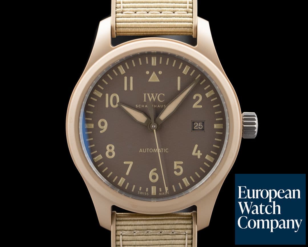Image of IWC IW328106 Pilot's Watch Automatic 41 TOP GUN Mojave Desert Brown Dial
