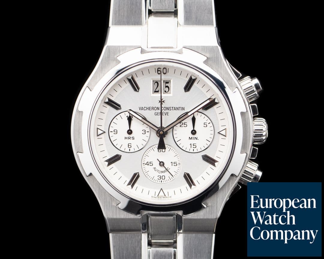 Image of Vacheron Constantin 49140 Overseas Chronograph SS Silver Dial