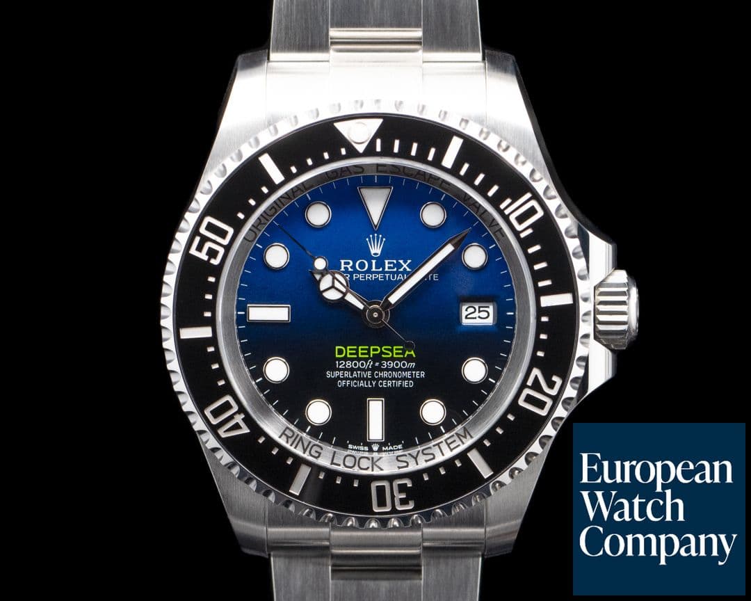 Image of Rolex 136660 Deepsea D-Blue "James Cameron" SS Blue Dial