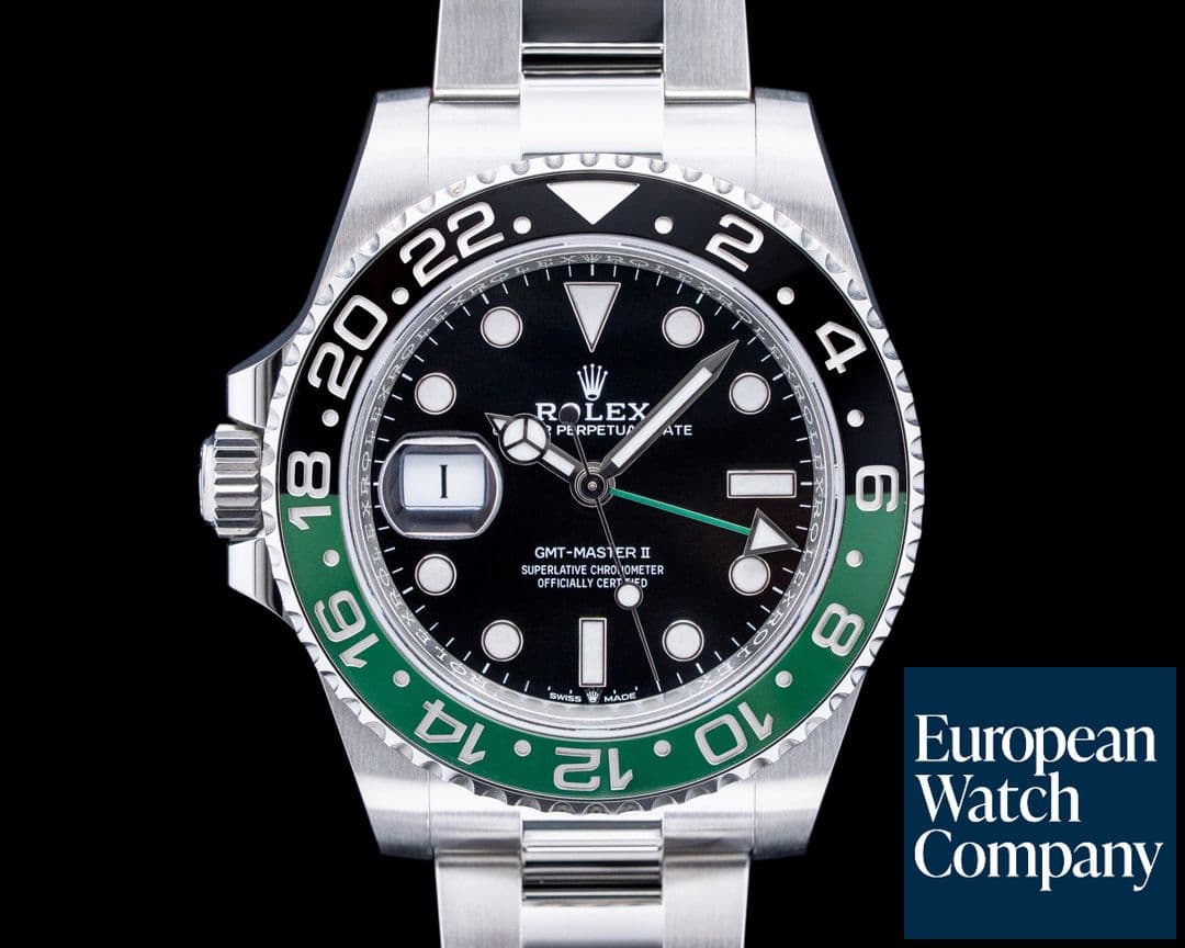 Image of Rolex 126720VTNR GMT-Master II Left-Handed SS Black Dial