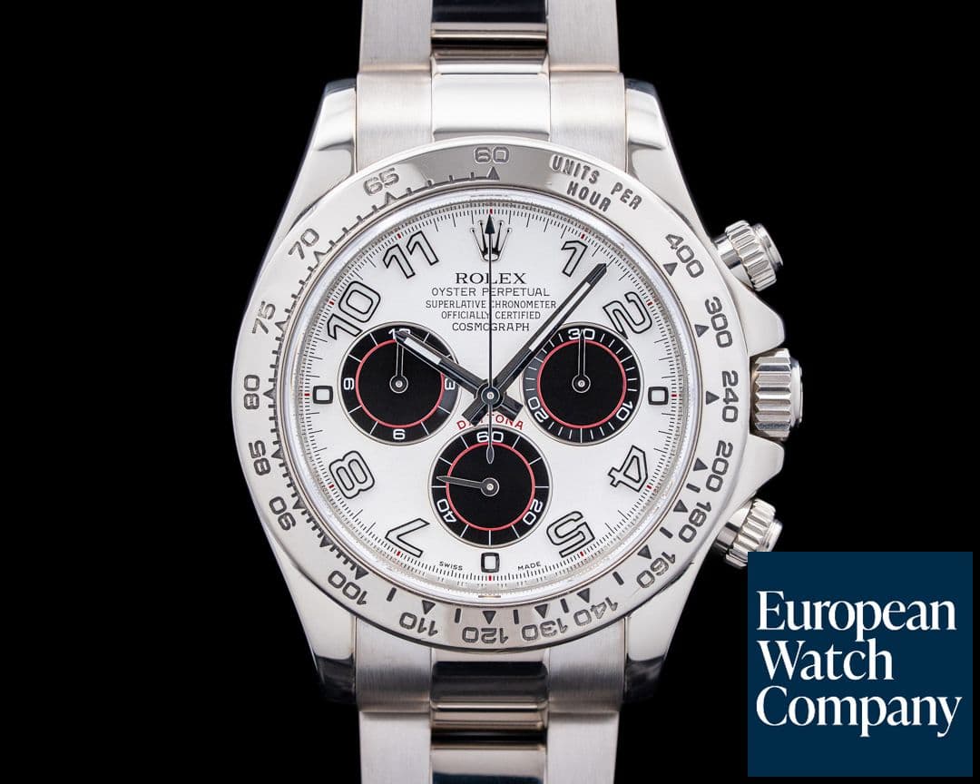 Image of Rolex 116509 Daytona 18K White Gold Silver Racing Dial Circa. 2005