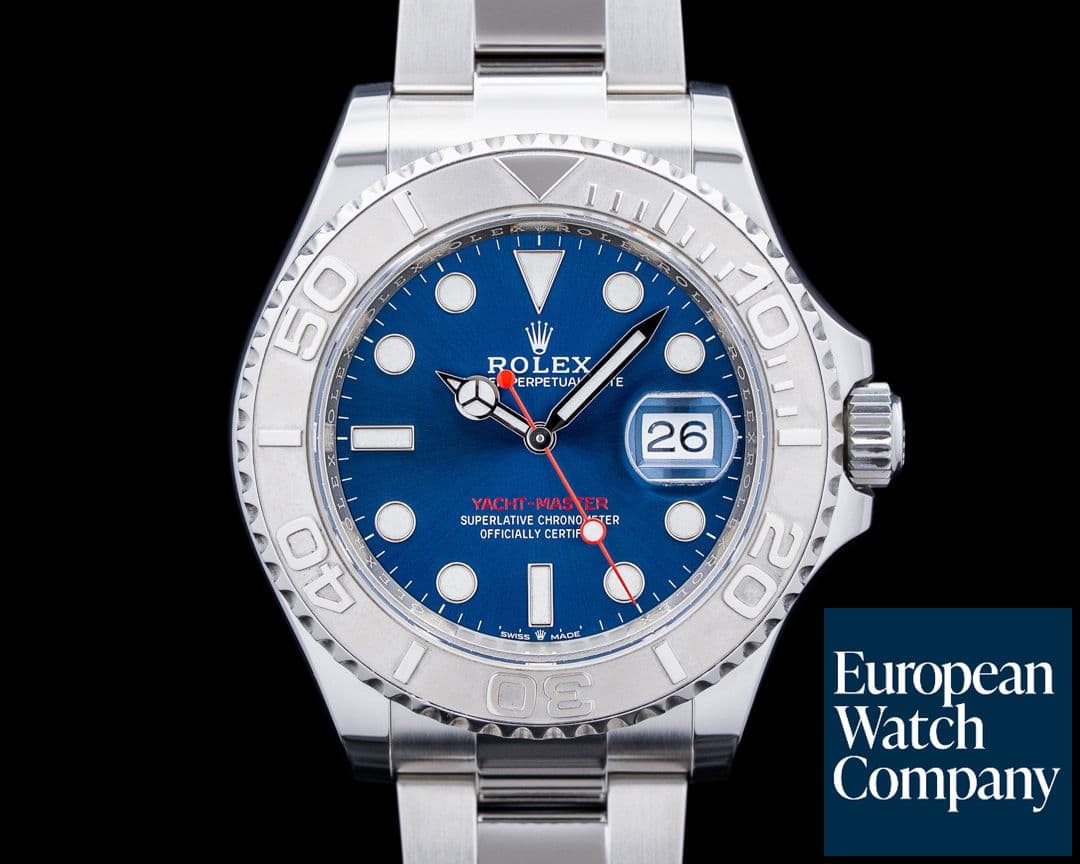 Image of Rolex 126622 Yacht-Master 40MM Platinum Bezel SS Blue Dial