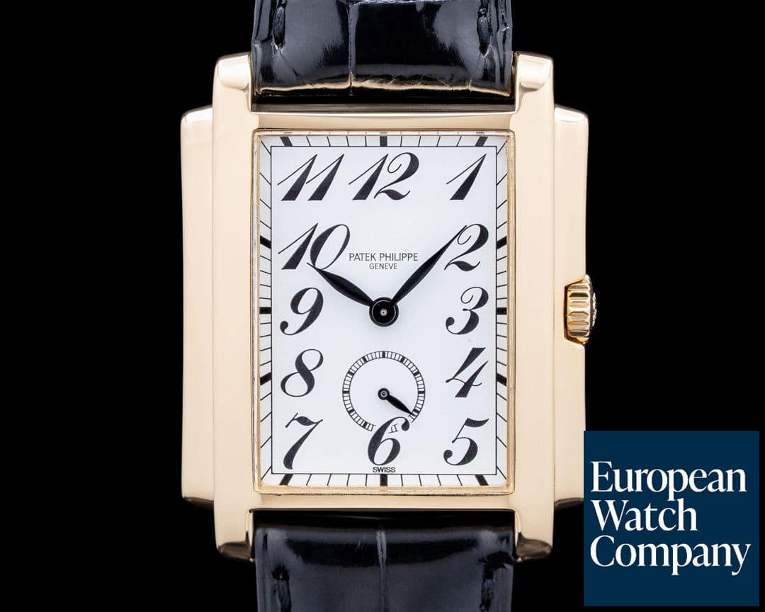 Image of Patek Philippe 5024J Gondolo 18K Yellow Gold White Dial