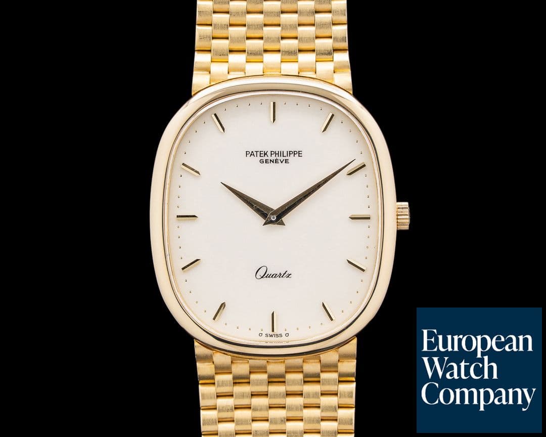 Image of Patek Philippe 3838/1 Golden Ellipse 18K Yellow Gold Cream Dial