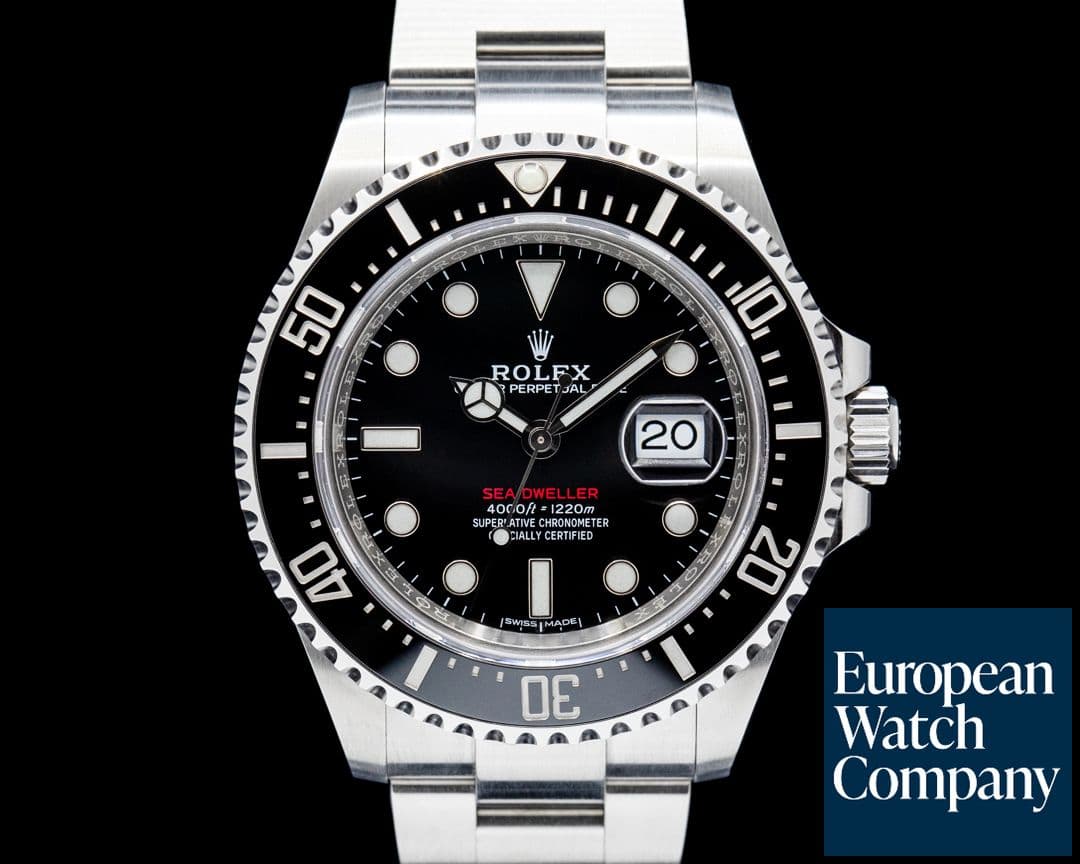 Image of Rolex 126600 Sea-Dweller SS Black Dial