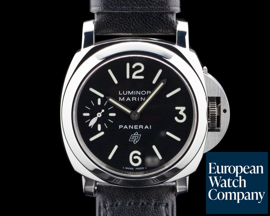 Image of Panerai PAM00776 Luminor Base Logo SS Black Dial LIMITED