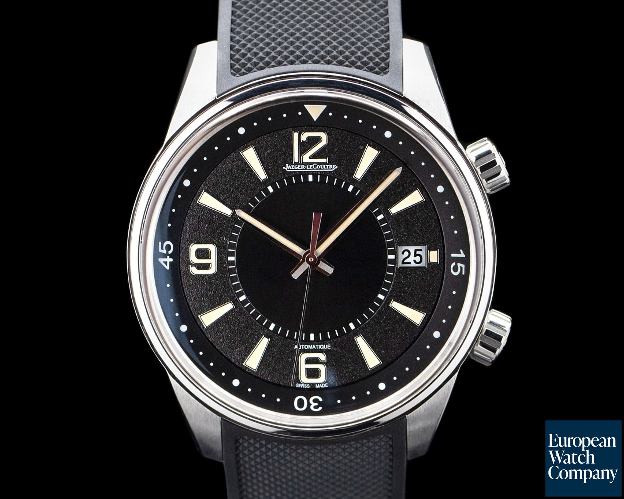 Image of Jaeger-LeCoultre Q9068670 Polaris Date SS Black Dial