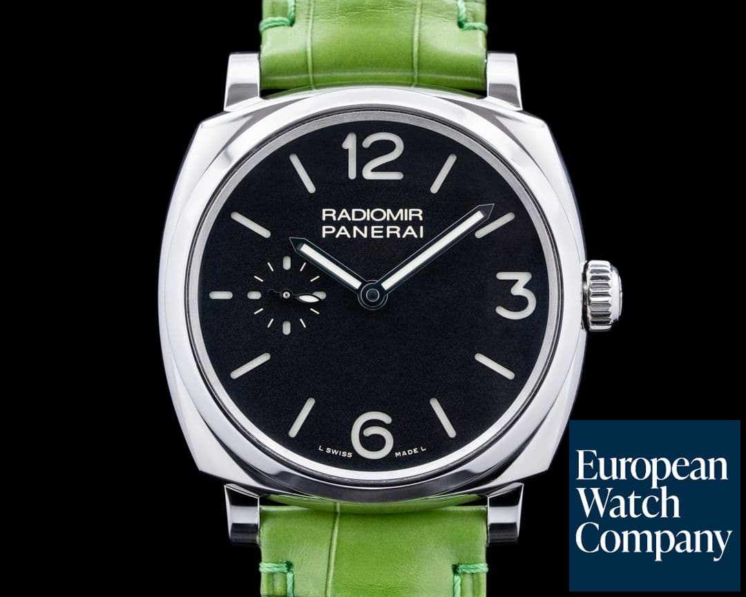 Image of Panerai PAM00574 Radiomir 1940 3 Days Acciaio SS Black Dial