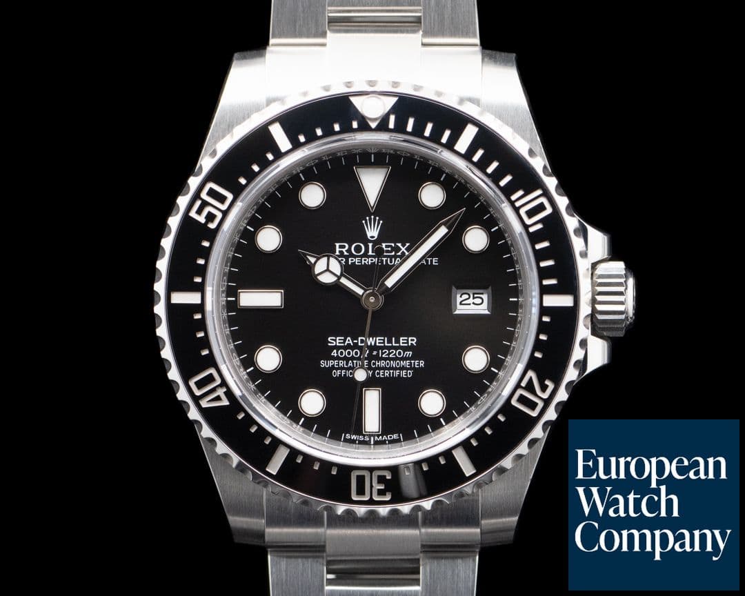 Image of Rolex 116600 Sea-Dweller SS Black Dial