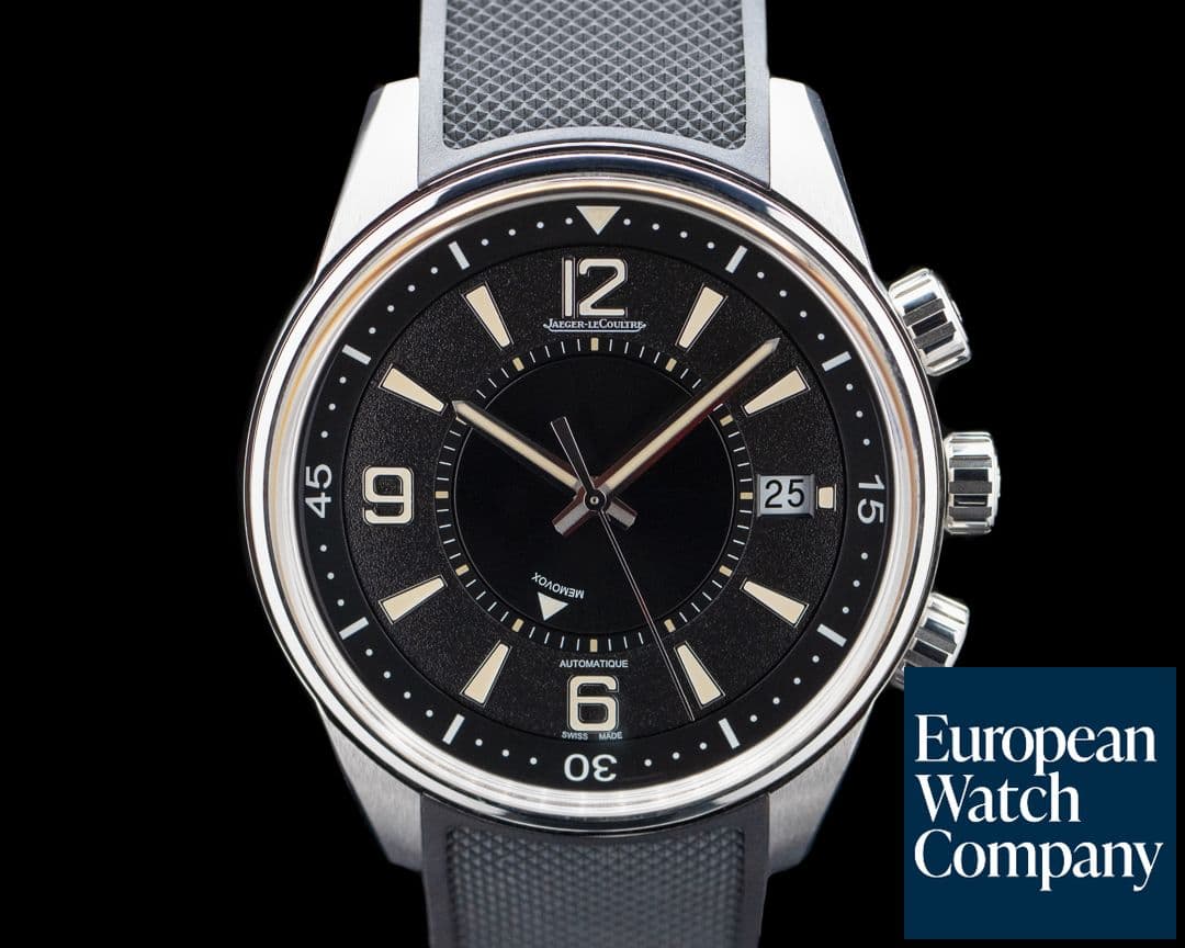 Image of Jaeger LeCoultre Q9038670 Polaris Memovox 50th Anniversary SS Black Dial LIMITED