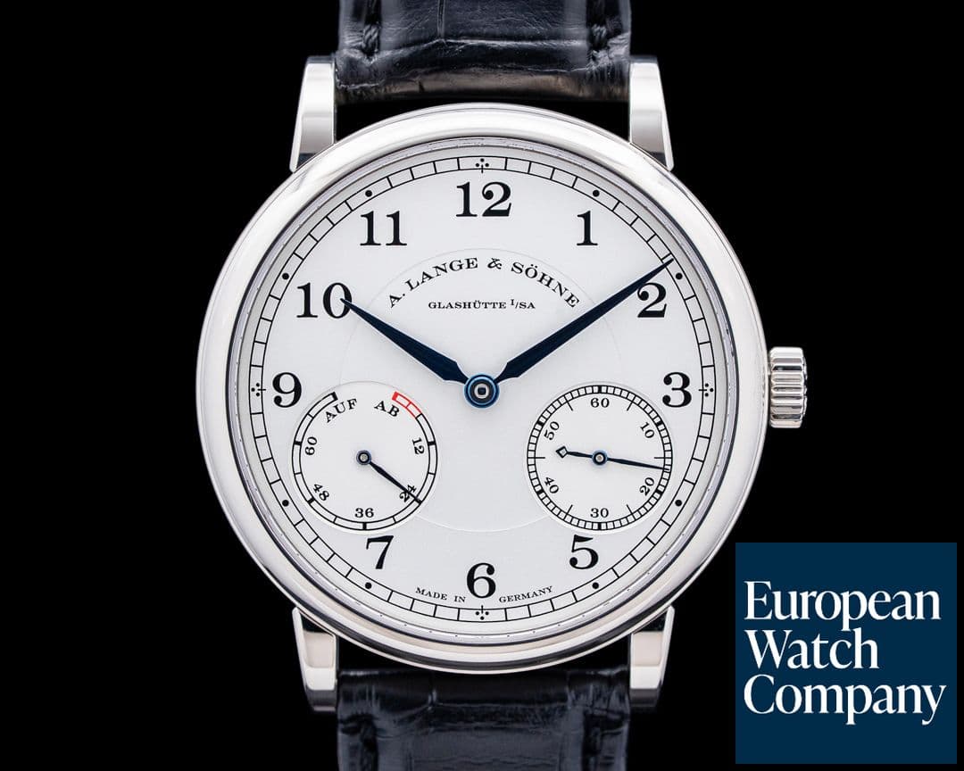 Image of A. Lange and Sohne 234.026 1815 Up/Down 18K White Gold Silver Dial
