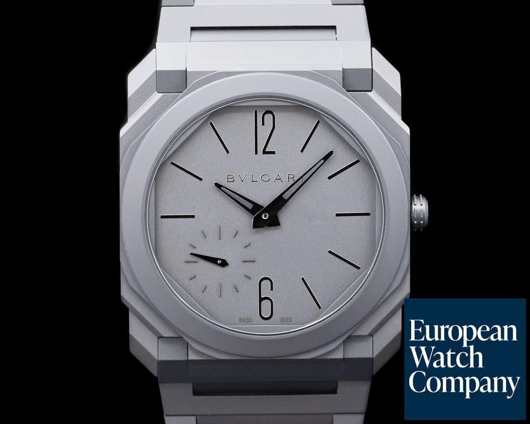 Image of Bulgari 103077 Octo Finissimo Automatic Ceramic Black Dial
