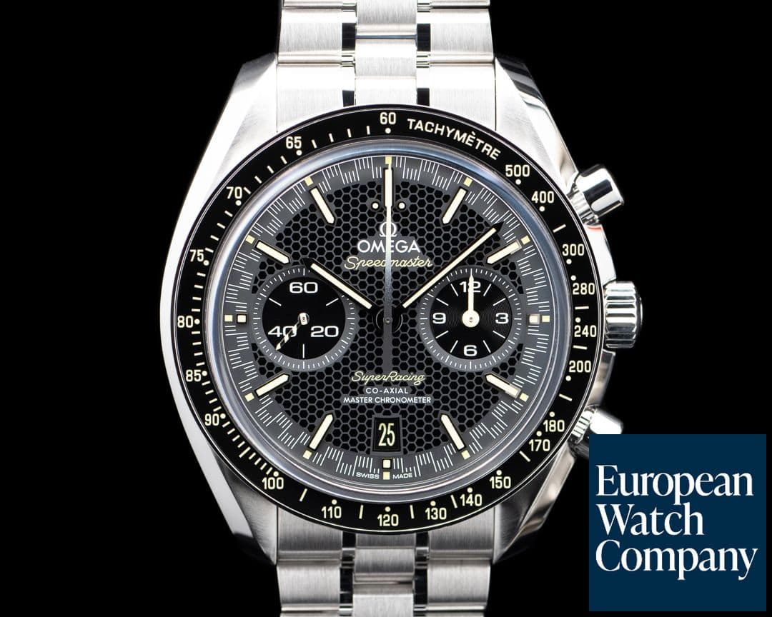 Image of Omega Speedmaster Racing Co-Axial Master Chronometer Chronograph SS Black Dial