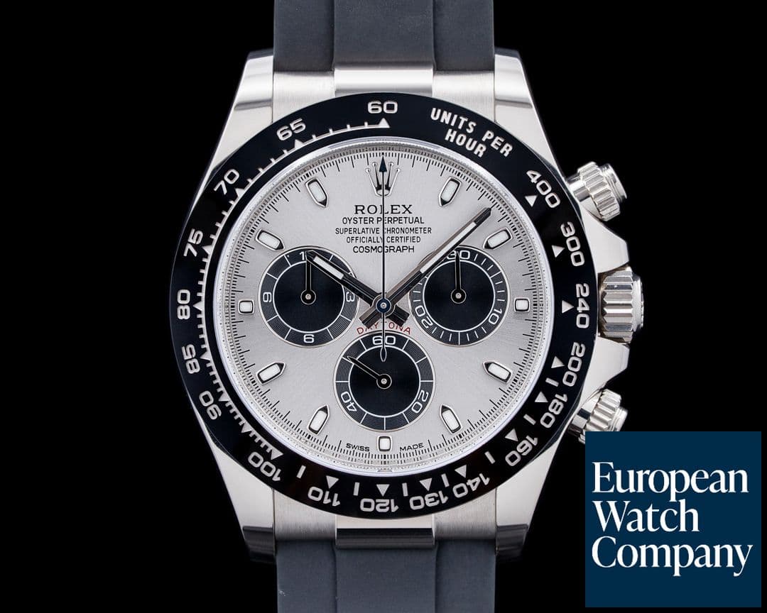 Image of Rolex 116519LN Daytona 18K White Gold Silver Dial