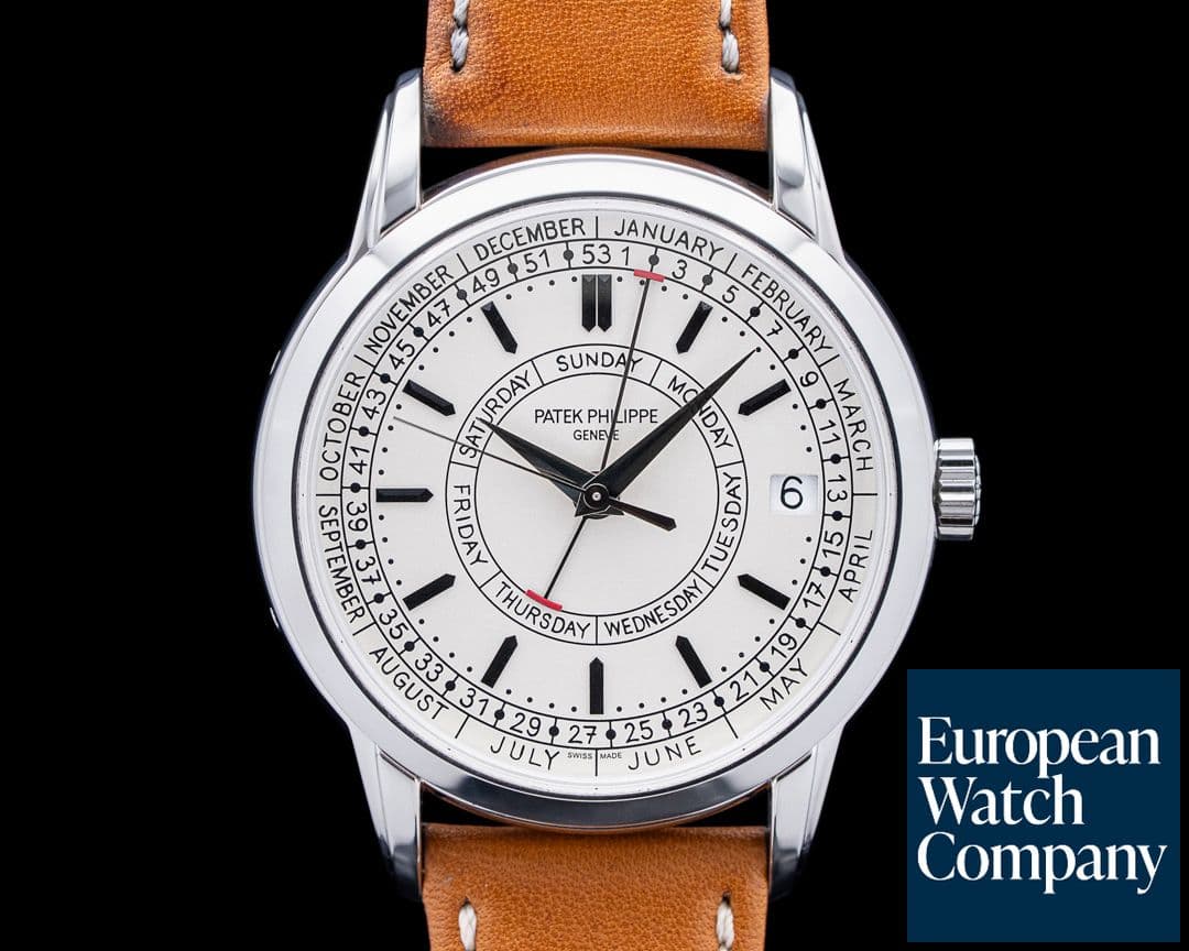 Image of Patek Philippe 5212A Calatrava Weekly Calendar SS Silver Dial