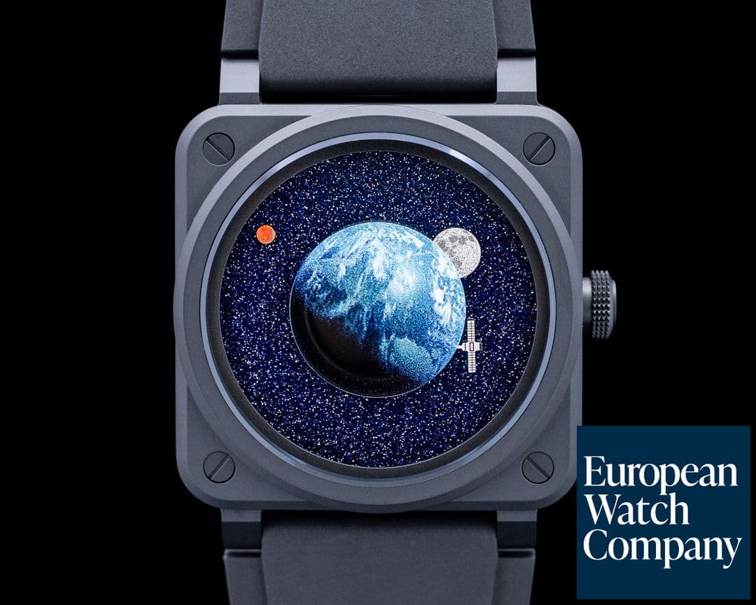 Image of Bell & Ross Astro Black Ceramic Blue Dial LIMITED
