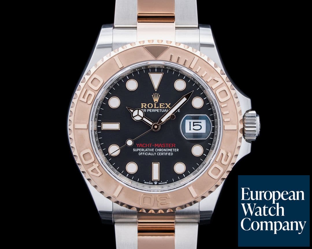 Image of Rolex 126621 Yacht Master 18K RG / SS Black Dial 2025